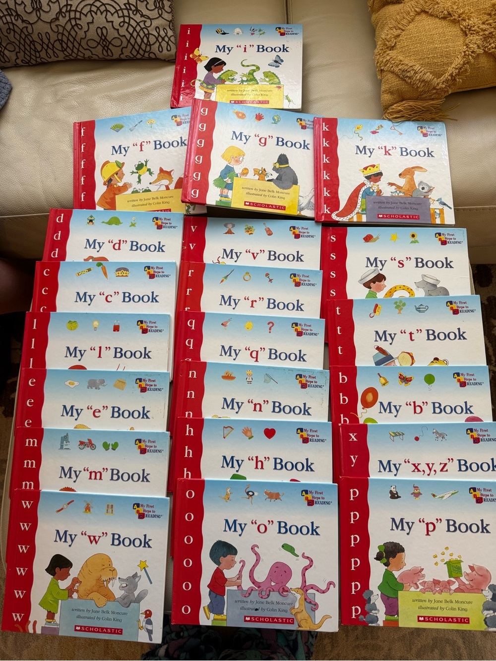 Huge my alphabet letters books